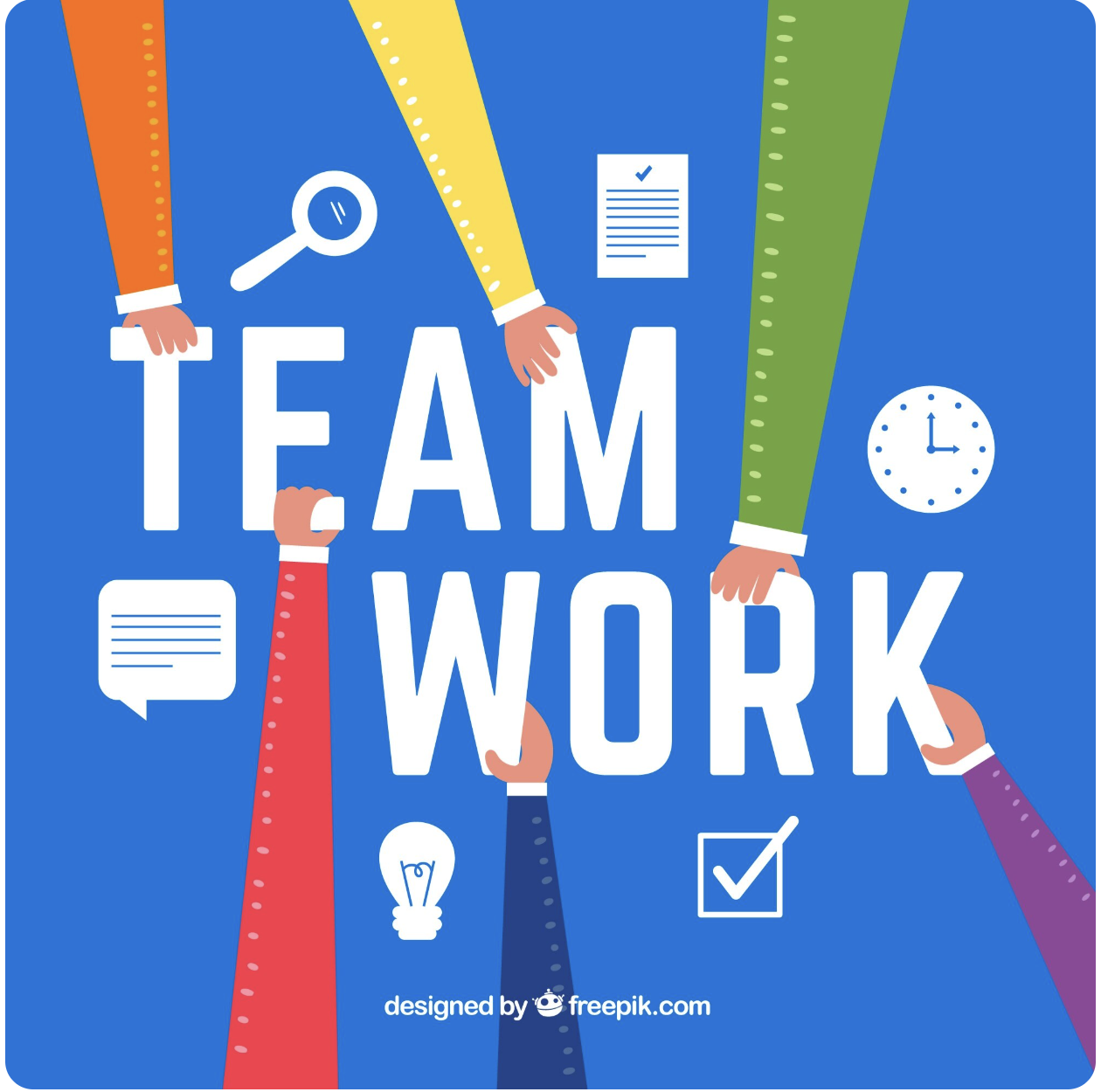 imagen de grupo trabajando